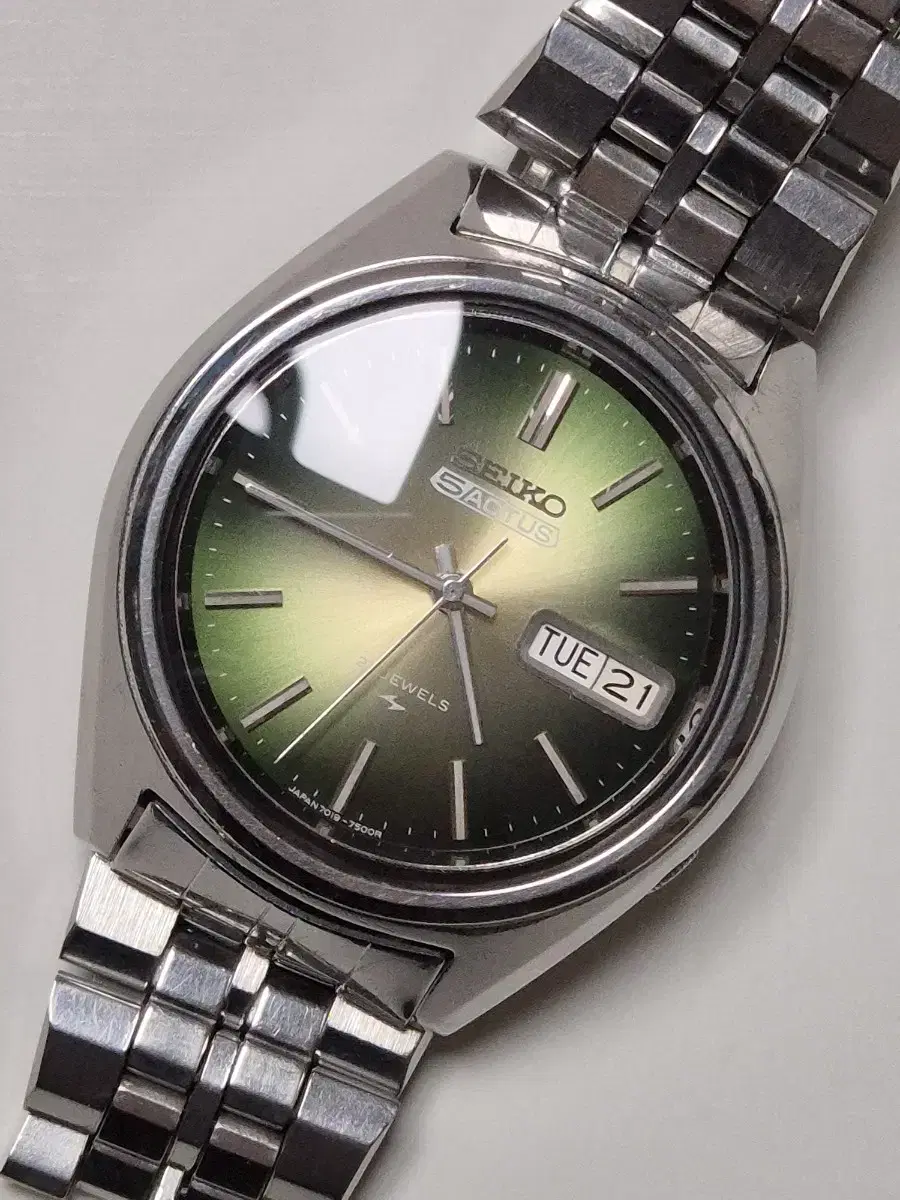 SEIKO 5ACTUS 21Jewels (7019-7060) 그린